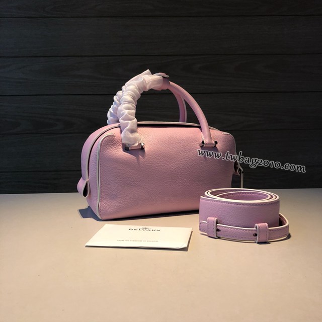 Delvaux經典款Cool Box荔枝紋手提女包 德爾沃專櫃手提肩背手袋女包 bxs1033